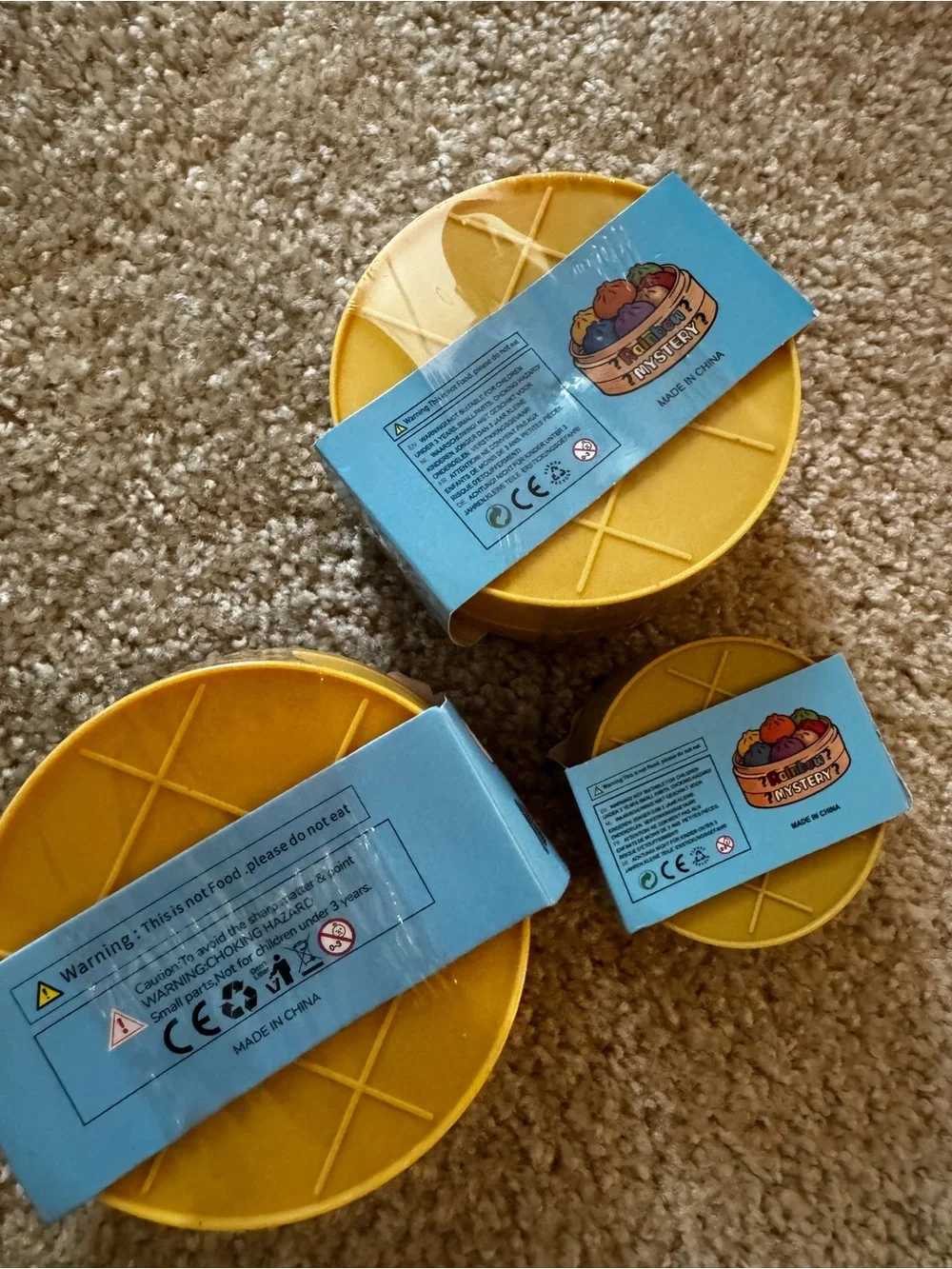 NWT Dumpling Squishy Buns – (Three Set Sugar Edition)